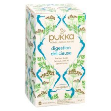 Infusion Digestion délicieuse Bio Pukka - Boîte de 20 sachets