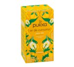 Infusion Pukka Or de Curcuma - boîte de 20 sachets