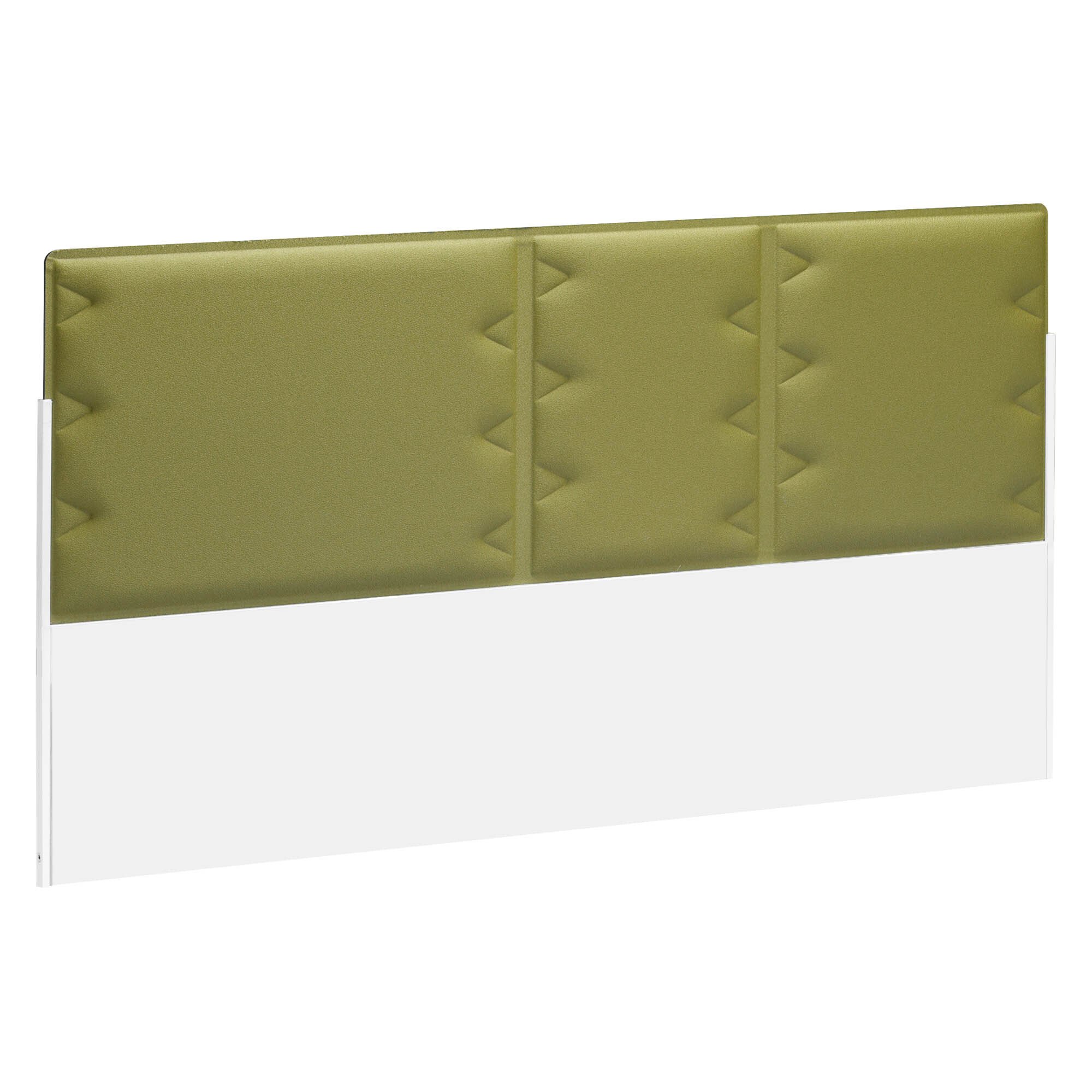 Acoustic panel green for isle of desks Ergomaxx W 140 cm 