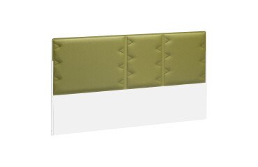 Acoustic panel green for isle of desks Ergomaxx W 140 cm 