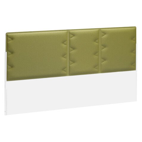 Acoustic panel green for isle of desks Ergomaxx W 140 cm 