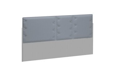 Panneau acoustique pour pôle de bureaux Ergomaxx gris clair L 140 cm