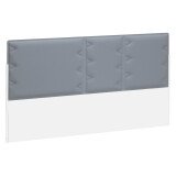 Acoustic panel light grey for isle of desks Ergomaxx W 140 cm 