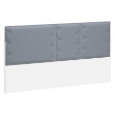 Panneau acoustique pour pôle de bureaux Ergomaxx gris clair L 140 cm