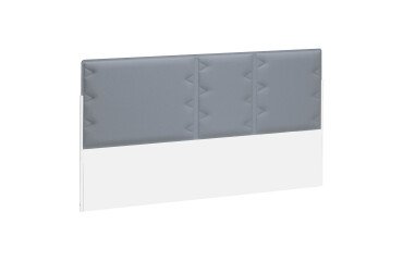 Acoustic panel light grey for isle of desks Ergomaxx W 140 cm 