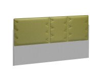 Acoustic panel green for isle of desks Ergomaxx W 140 cm 