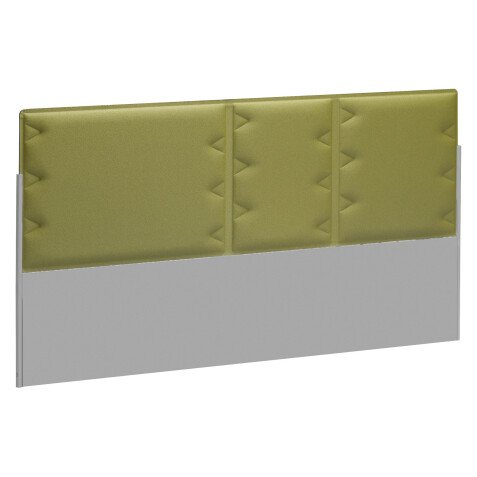 Acoustic panel green for isle of desks Ergomaxx W 140 cm 