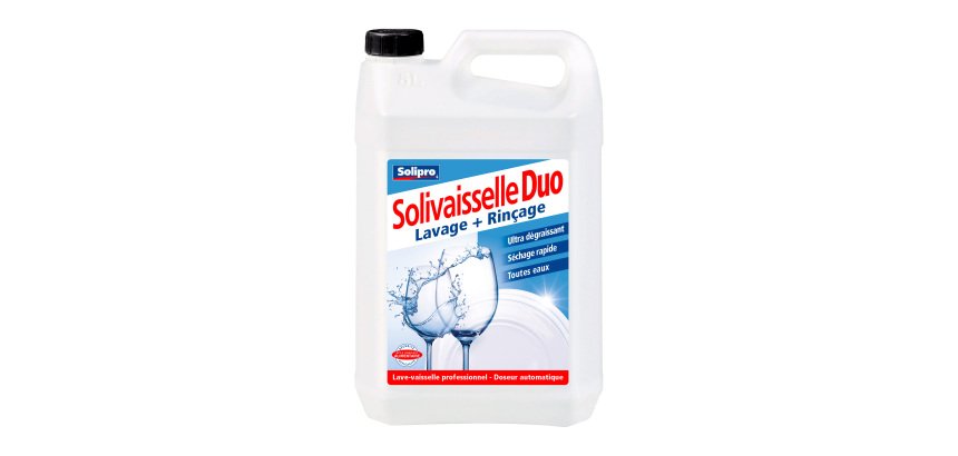 Liquide vaisselle machine et rinçage Solivaiselle Duo - Bidon de 5 L