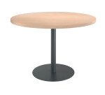 Table de réunion ronde chêne clair Ø 120 cm - Arch
