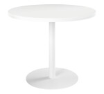 Table de réunion ronde blanc Ø 100 cm - Arch