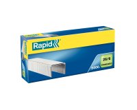 Grapas Rapid 26/6 galvanizadas Caja de 5000