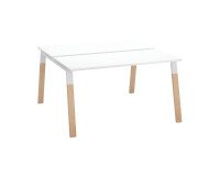 <div>
  2-office pole ECLA depth 126 metal and wood base
</div>