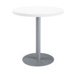 Table de réunion ronde blanc Ø 80 cm - Arch