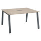 <table><tr><td>Modular meeting table ECLA L 140 x D 126 metal base</td></tr></table>