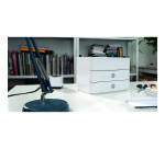 Module de classement Smartbox Plus Allison 2 tiroirs et 1 boîte de rangement