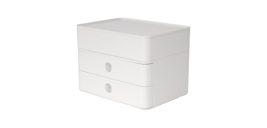 Module de classement Smartbox Plus Allison 2 tiroirs et 1 boîte de rangement