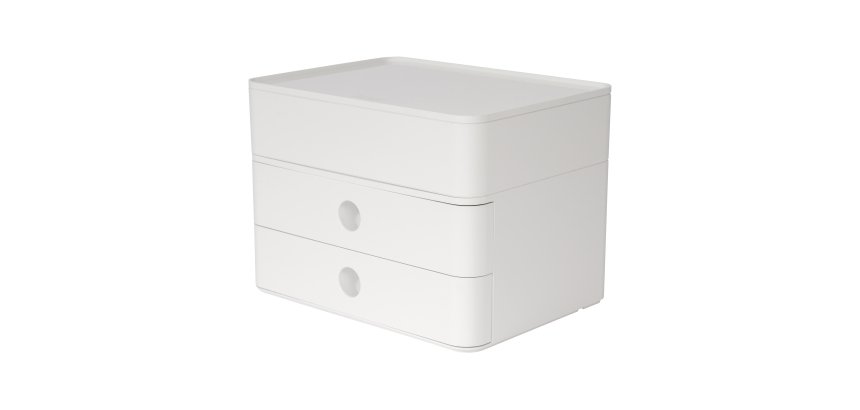 Module de classement Smartbox Plus Allison 2 tiroirs et 1 boîte de rangement