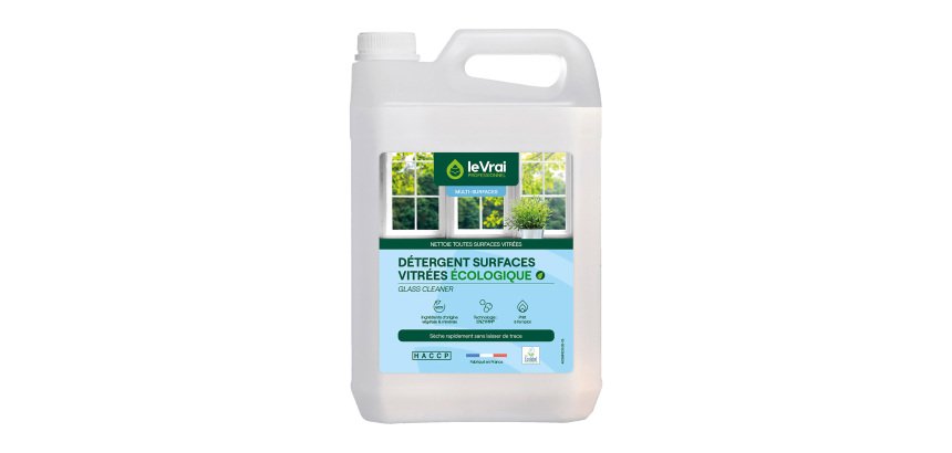 Détergent surfaces vitrées Le Vrai Professionnel - Bidon de 5 L