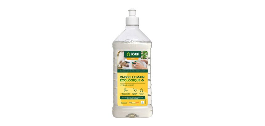 Liquide vaisselle mains Le Vrai professionnel Fraicheur végétale - Flacon de 1 L