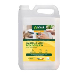 Liquide vaisselle mains Le Vrai professionnel pin des landes - Bidon de 5 L