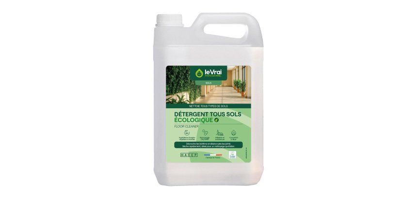 Détergent tous sols et multisurfaces pin des landes Le Vrai Professionnel- Bidon de 5 L