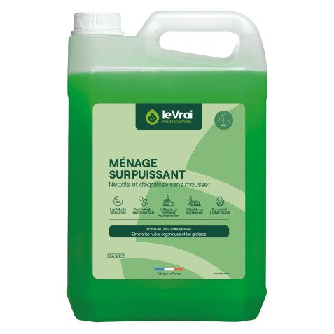 Nettoyant sols Ménage Surpuissant Le Vrai professionnel – Bidon de 5 L