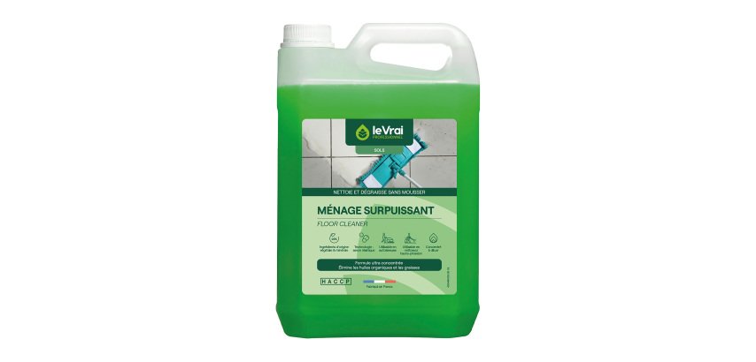 Nettoyant sols Ménage Surpuissant Le Vrai professionnel – Bidon de 5 L