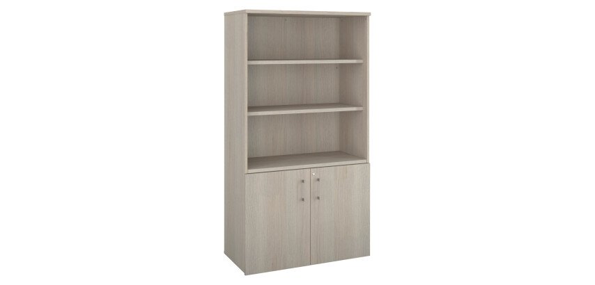 Libreria con ante h.182 x l.100 cm
