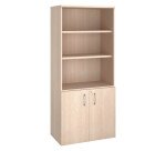 Bibliothèque haute H 182 x L 80 cm avec portes basses – Arch