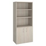 Bibliothèque haute H 182 x L 80 cm avec portes basses – Arch