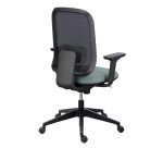 Chaise de bureau Alaia dossier maille avec accoudoirs 1D