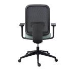 Chaise de bureau Alaia dossier maille avec accoudoirs 1D