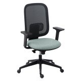 Silla de oficina Alia malla con reposabrazos 1D