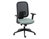 Silla de oficina Alia malla con reposabrazos 1D