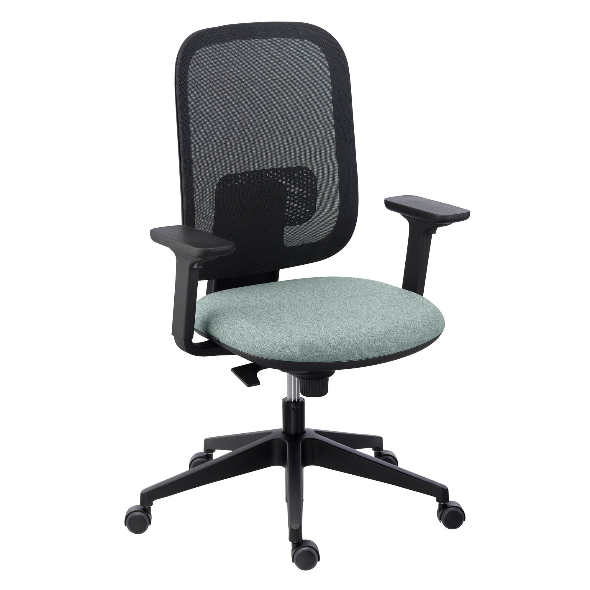 Chaise de bureau ALIA - dossier maille - mécanisme synchrone - avec ou sans - soutien lombaire réglable en hauteur