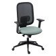 Chaise de bureau ALIA - dossier maille - mécanisme synchrone - avec ou sans - soutien lombaire réglable en hauteur