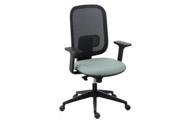 Silla de oficina Alia malla con reposabrazos 1D