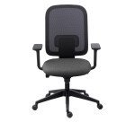 Chaise de bureau ALIA - dossier maille - mécanisme synchrone - avec ou sans - soutien lombaire réglable en hauteur