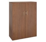 Armoire mi-hauteur bois H 136 x L 100 cm avec portes battantes - Arch