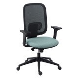 Chaise de bureau ALIA - dossier maille - mécanisme synchrone - avec ou sans - soutien lombaire réglable en hauteur