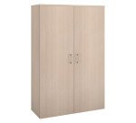 Armoire haute bois H 182 x L 120 cm avec portes battantes - Arch