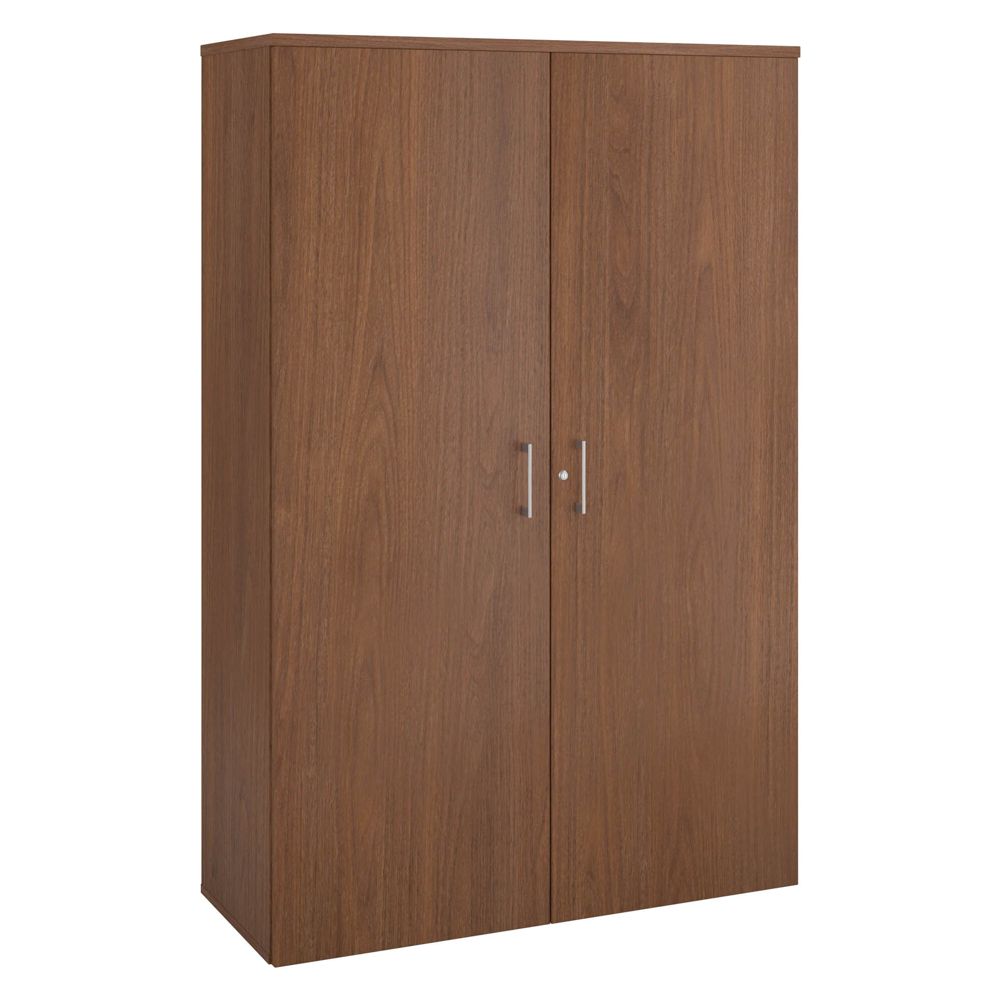 Hoher Schrank Holz H 182 x B 120 cm Ecla 