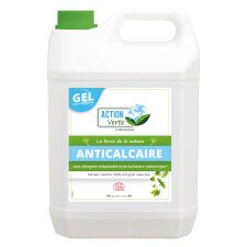 Gel nettoyant anticalcaire Action Verte professionnels - Bidon de 5 litres