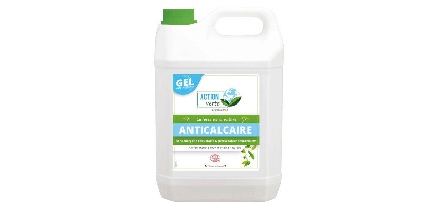 Gel nettoyant anti-calcaire Action Verte - Bidon de 5 litres