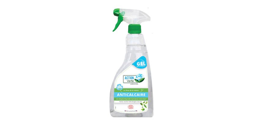 Gel nettoyant anticalcaire Action Verte professionnels - Spray de 750 ml