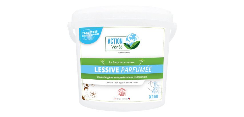 Lessive tablettes Action Verte - 160 doses