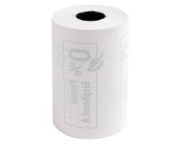 Rollo de bobina térmica sin fenol 57x40 mm Exacompta 