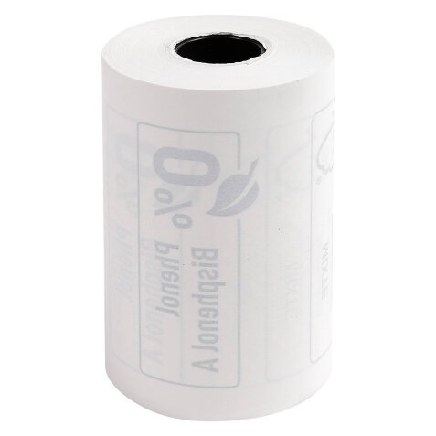 Papierrolle ohne Phenol für Zahlungsterminals 57 x 40 mm