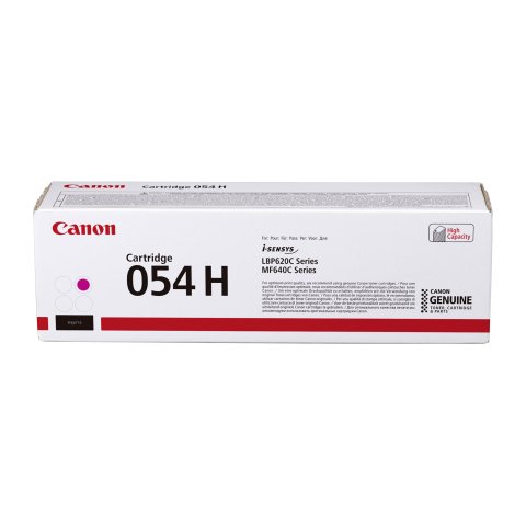 Canon 054H tóner original magenta alta capacidad