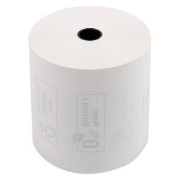 Papierrolle ohne Phenol für Zahlungsterminals 80 x 80 mm 